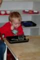 Dashiell working with Dry Pouring