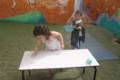 Ella and Cillian Table Washing
